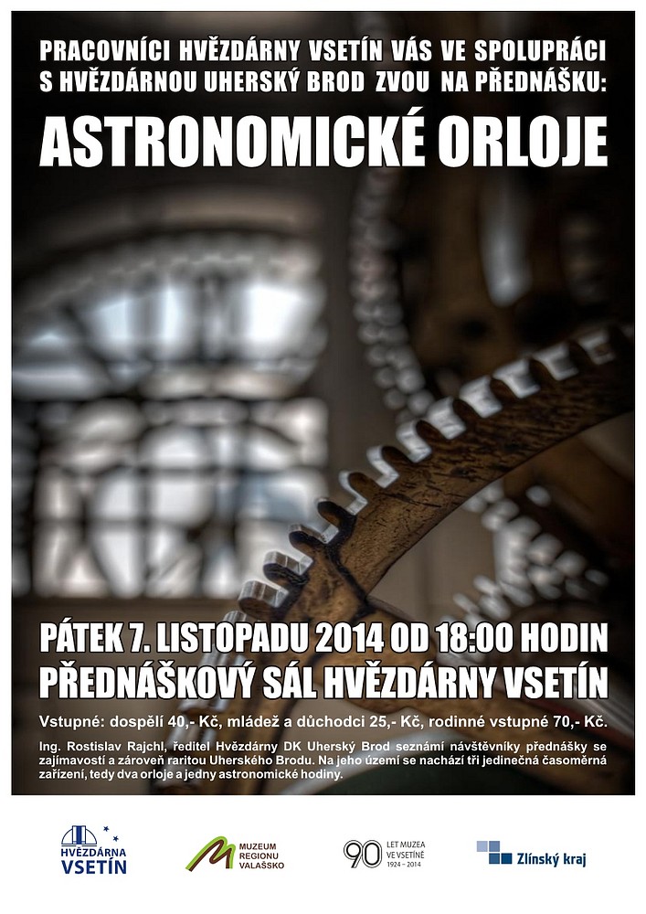 Plakát Astronomické orloje